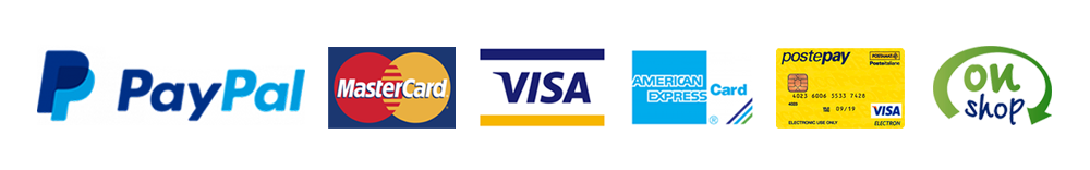Pagamenti sicuri con PayPal e carte di credito